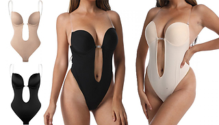 Women's Invisible Backless Bodysuit - 2 Colours & 6 Sizes