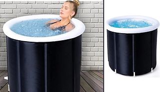 Portable Ice Bath Tub with Lid