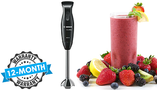 Bosch MSM2610BGB CleverMixx Hand Blender 600W With Safety Lock