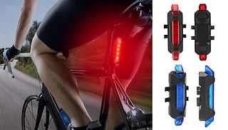 LED Bike Rear Rechargeable Tail Lamp