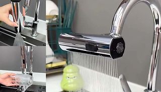 Multi-Functional Rotatable 3-Mode Sink Nozzle
