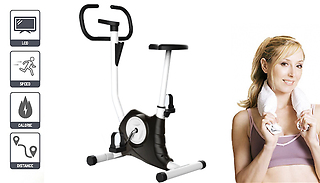 Indoor Exercise Bike With LCD Display - 3 Colours