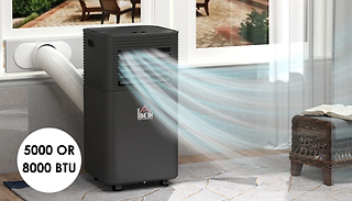 HomCom 4-in-1 Stand-Alone Portable Air Conditioning Unit - 2 Models