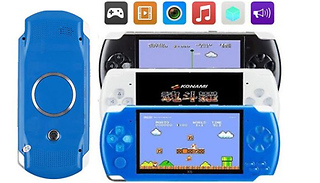 X6 Handheld Console + 10,000 Built-In Games - 3 Colours