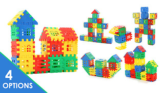 50, 100, 130 or 160-Piece Building Blocks