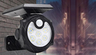 Solar-Powered Motion Sensor Garden Security Light - 4 Designs
