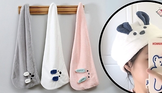 Hair Wrap Quick Drying Towel - 3 Colours 