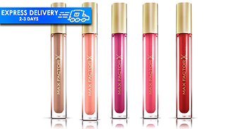 3 Max Factor Colour Elixir Lip Glosses - 5 Options