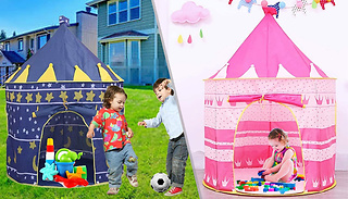 Portable Folding Fairytale Play Tent - Pink or Blue