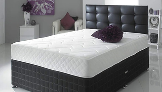 Hybrid Cool Blue Sprung Memory Mattress - 6 Sizes