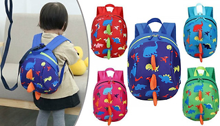 Kids' 2-in-1 Dinosaur Backpack & Harness