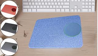 Extra Thin Wireless Charging Mouse Pad - 4 Colours 