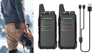 16 Channel Walkie Talkies - Set of 2!