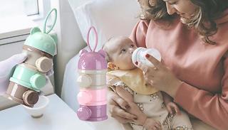 Portable Baby Milk Powder Box - 2 Colours