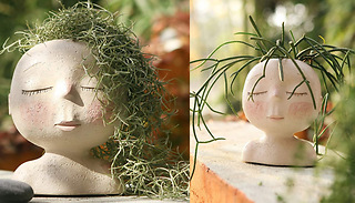 Pretty Face Flower Pot