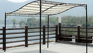 UV-Resistant Weatherproof Canopy Gazebo 