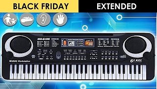 Kids Electric Piano with Microphone