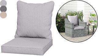 Outsunny 2-Piece Cushion Set for Outdoor Furniture! - 3 Colours