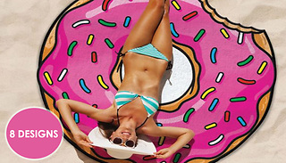 Cartoon Print Beach Towel - 8 Designs