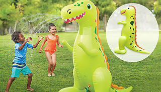 Inflatable Water Spraying Dinosaur Garden Toy