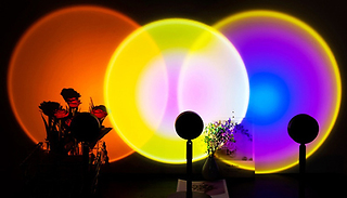 LED Sunset Projector Lamp - 4 Colours