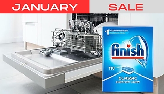 110 Finish Powerball Dishwasher Tablets - 110 or 220-Pack