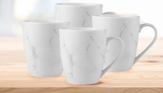 4-Pack of Ceramic Coffee Mugs