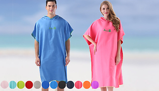 Beach Changing Cover Poncho – 12 Colours