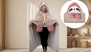 Women's Snuggly Hooded Animal Blanket - 7 Styles