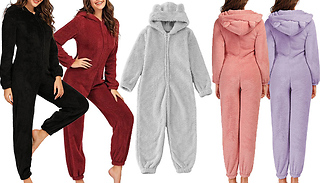 Super Soft Teddy Fleece Onesie - 5 Colours & 4 Sizes
