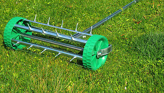Adjustable Lawn Aerator Roller - Get a Luscious Lawn!
