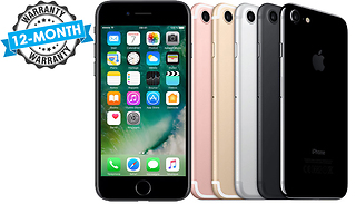 Apple iPhone 7 32GB or 128GB Unlocked - 6 Colours