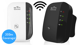 Portable Wireless Wi-Fi Signal Booster - 2 Colours
