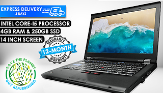 Lenovo Thinkpad T420 14-Inch Intel Core I5 4GB RAM 250GB HDD Laptop 