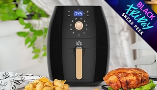 HOMCOM Air Fryer 5.5L with Digital Display