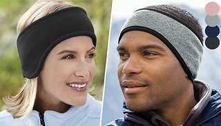 Unisex Wrap-Around Winter Fleece Headband - 4 Colours