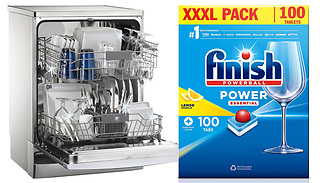 400-Pack Finish All In One Tablets - Lemon Scented