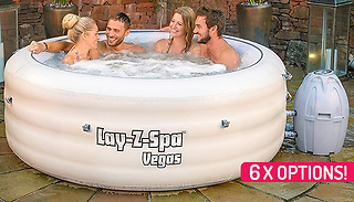 Large 4-6 Person Lazy Spa Hot Tubs - 6 Models