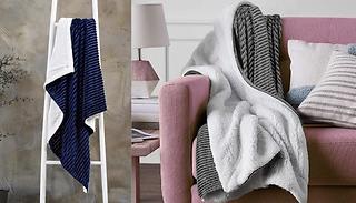 Silentnight Teddy Fleece Ultra-Soft Jumbo Throw