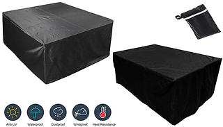 Rectangular or Square Waterproof Patio Furniture Cover - 4 Sizes