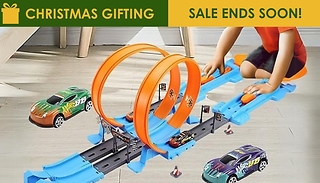 18 or 40-Piece Catapult Rail Car Toy Set - 2 Designs