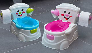 Kid's Cartoon Toilet Seat - Pink or Blue
