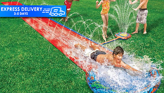 Rexco 16ft Soak 'N Splash Water Slide Sprinkler Pool Toy