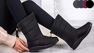 Winter Water-Resistant Warm Boots - 4 Colours, 8 Sizes 