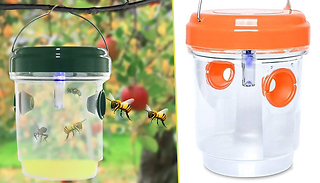 Solar Powered LED Light Bug Catcher Device - 2 Colours