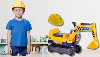 Kids Ride On Digger Toy Car