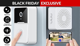 Wireless Night Vision Doorbell with Chime