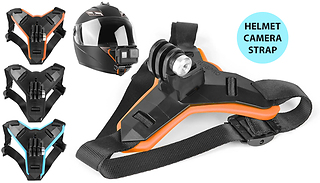 GoPro Compatible Motorcycle Helmet Chin Strap Mount - 3 Colours