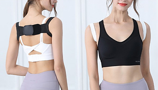 Posture-Corrector Back Brace - Black or White