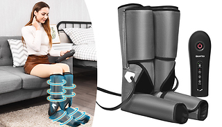 Air Compression Leg & Foot Massagers - 3 Modes & 3 Intensities